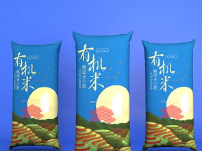 有机大米与五谷杂粮包装设计 创意模板与玉米包装编号18652268解析